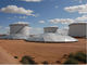 Telhados de cúpula geodésica de alumínio Tanques de armazenamento Telhado de cúpula de alumínio / Cúpula de chapa metálica externa estampada